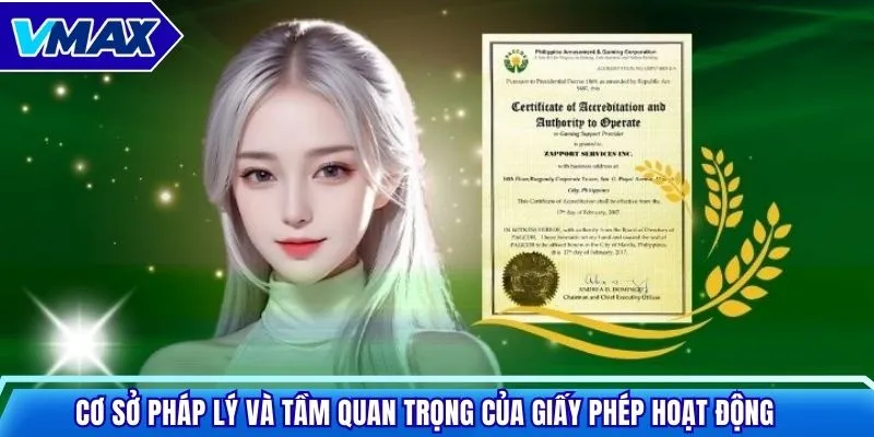 Cơ sở pháp lý và tầm quan trọng của giấy phép hoạt động