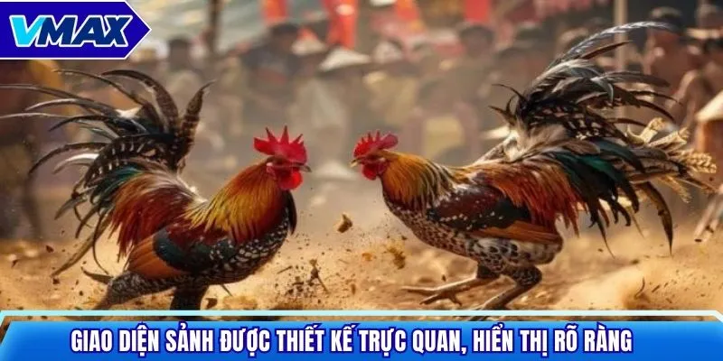 Giao diện sảnh được thiết kế trực quan, hiển thị rõ ràng