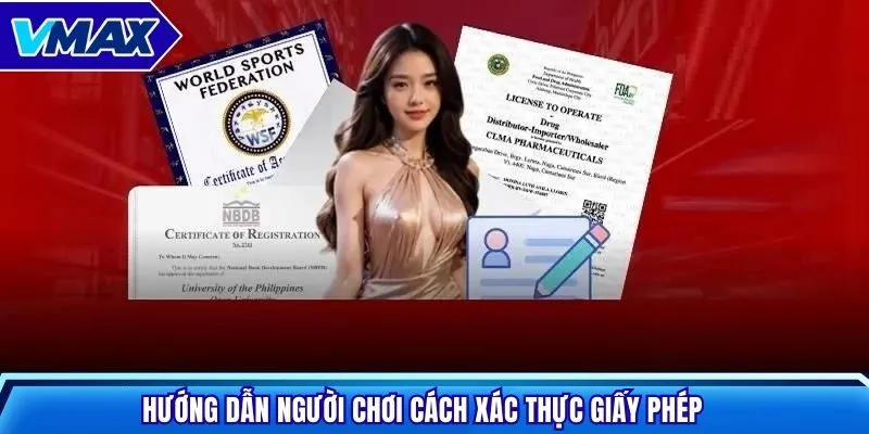 Hướng dẫn người chơi cách xác thực giấy phép